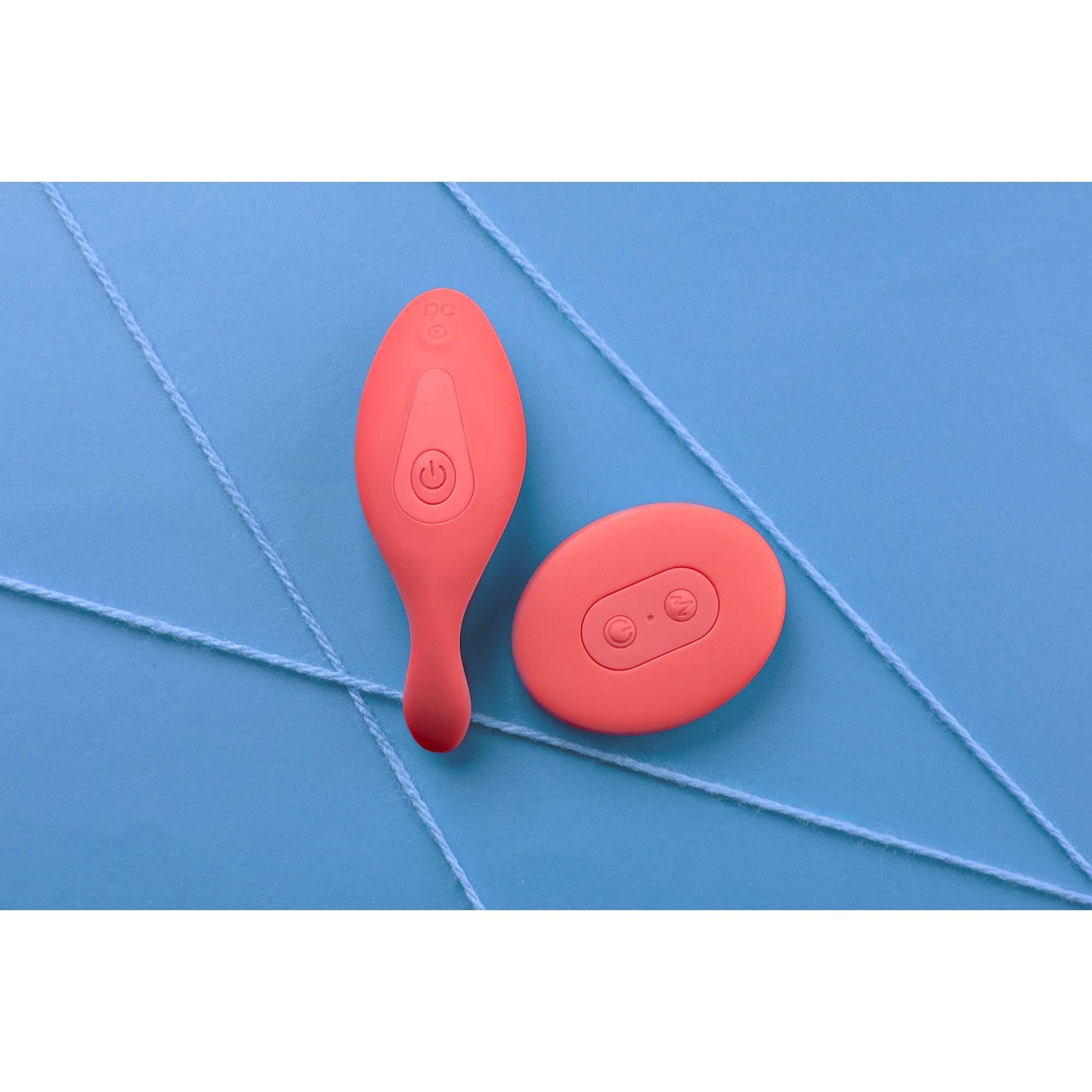 Panty Vibrator with Remote Control - Brighto Red