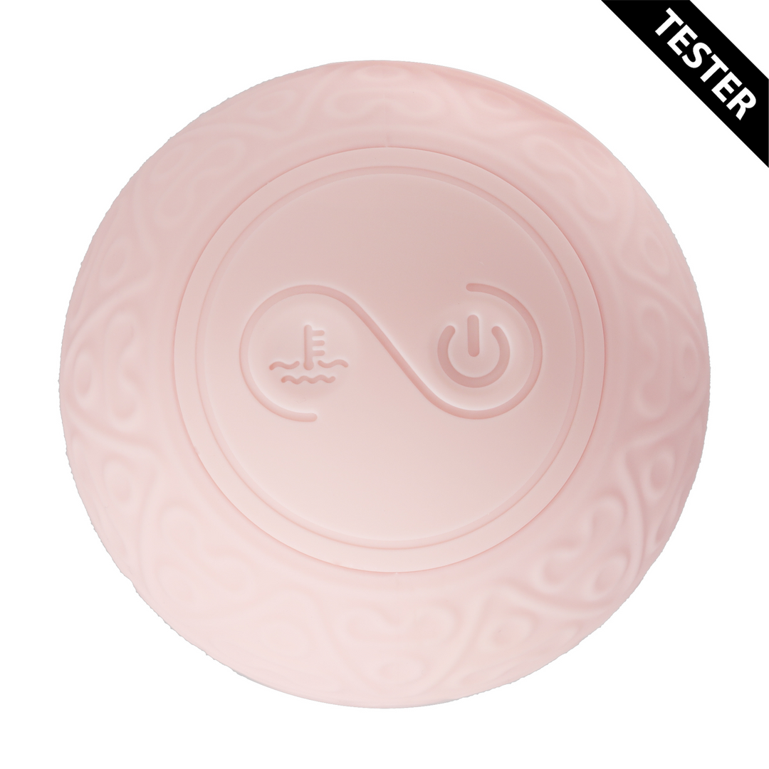 Vibrating and Heating Massager - Pink - Tester