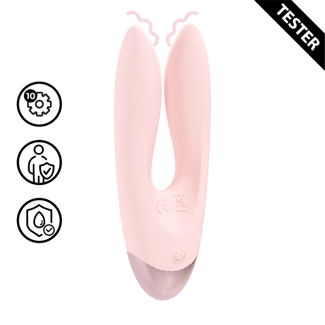 Amour - Dual Motor Vibe - Pink - Tester