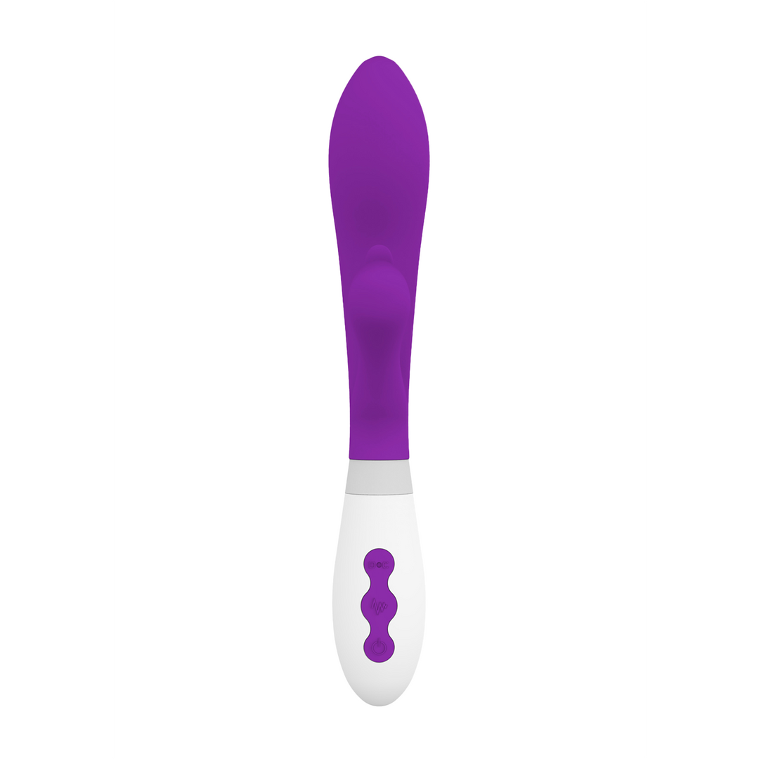 Agave - Rechargeable Rabbit Vibrator - Purple