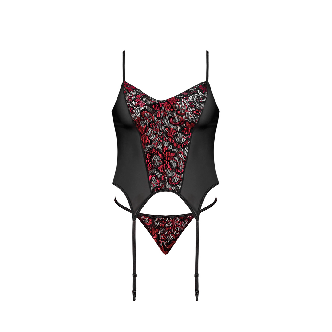 Lingerie set Merry Widow – black | Magic Silk