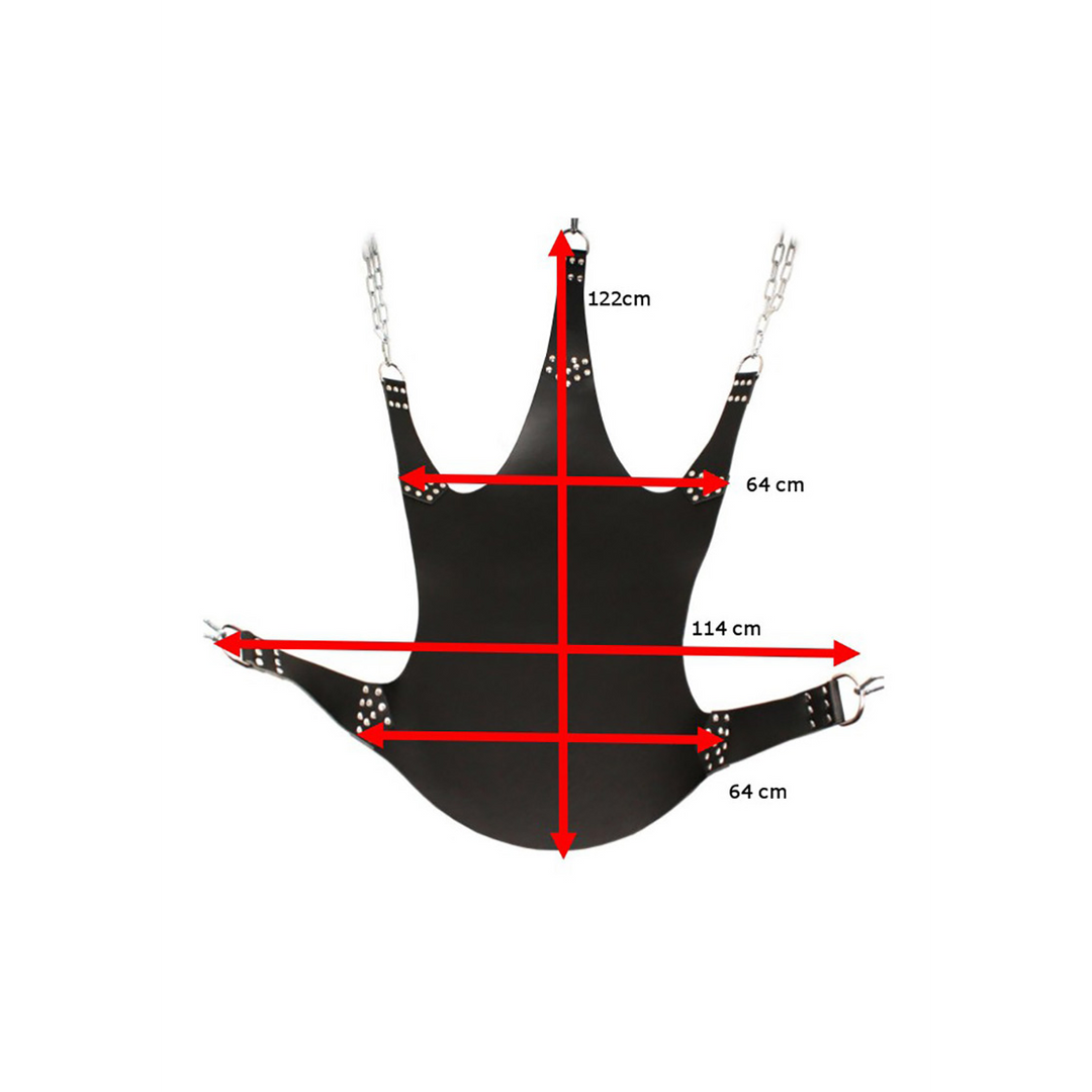 Accessorio BDSM Sling Points – nero MS15176