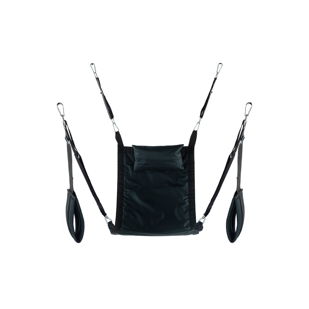 Accessorio BDSM Rectangular Canvas Sling Points – nero