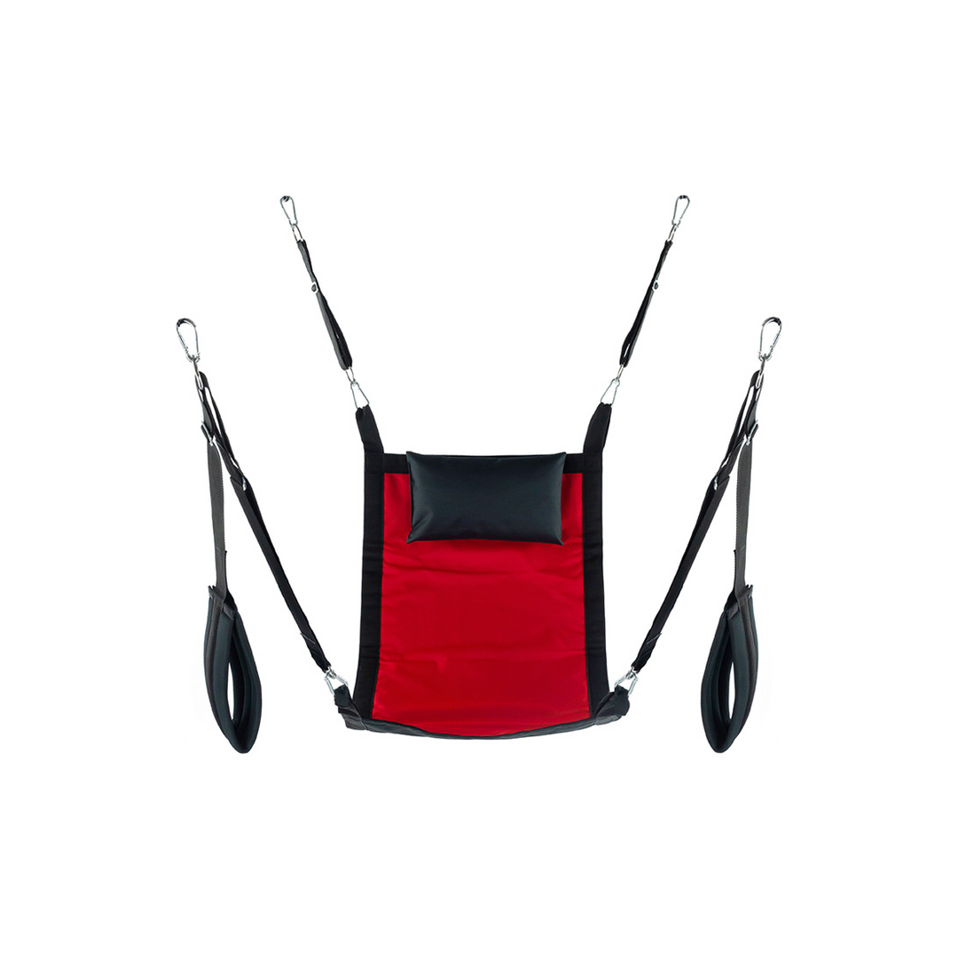 Accessorio BDSM Rectangular Canvas Sling Points – rosso