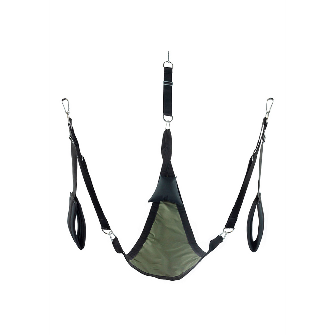 Acessório BDSM Triangle Canvas Sling Points – verde MS31844