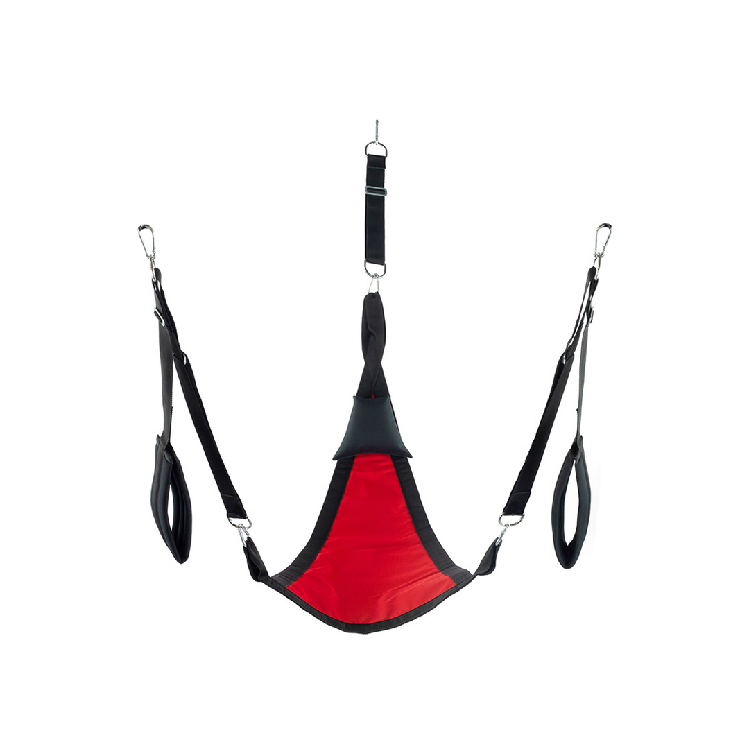 Acessório BDSM Triangle Canvas Sling Points – vermelho