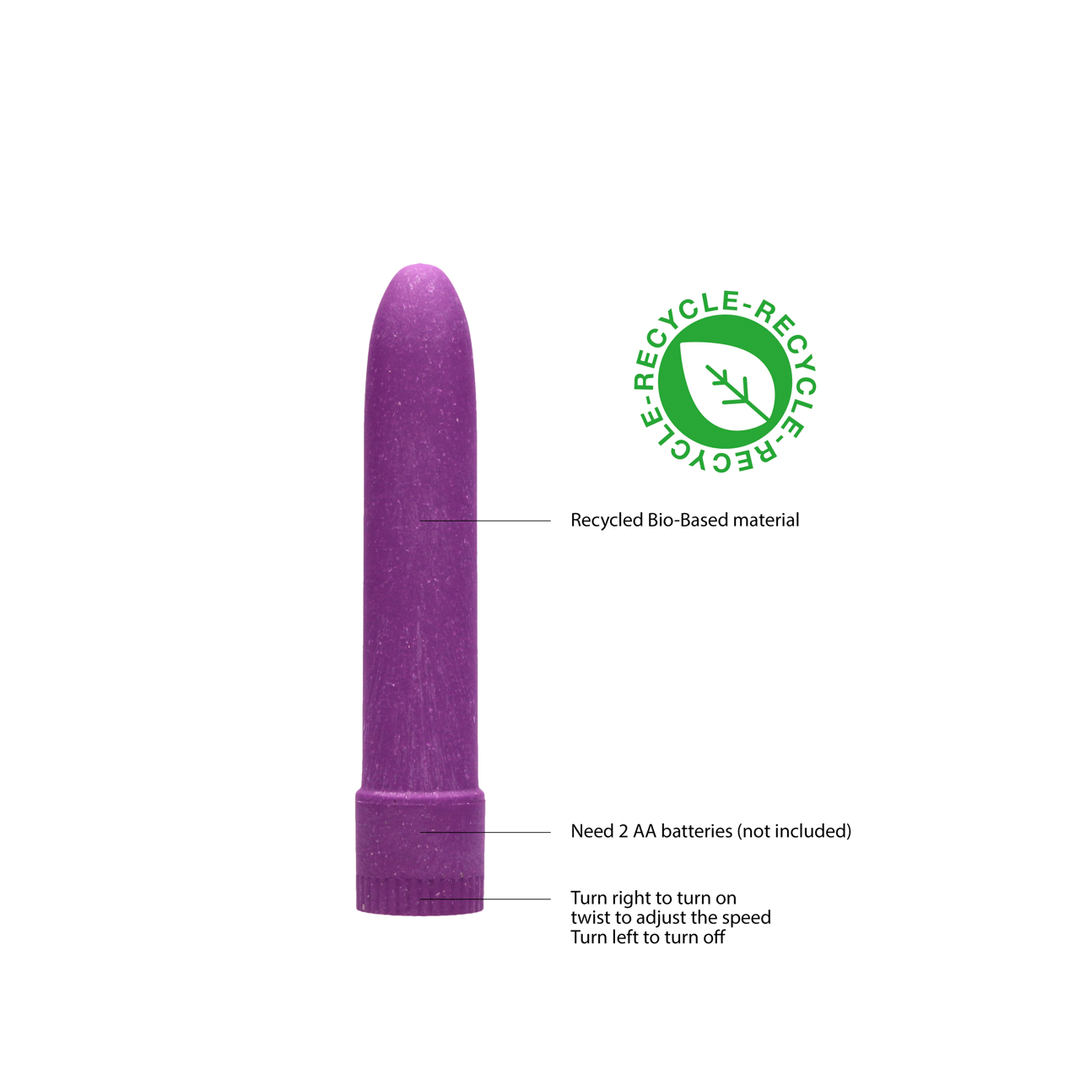 Vibratore classico Biodegradable 14 cm | Natural Pleasure