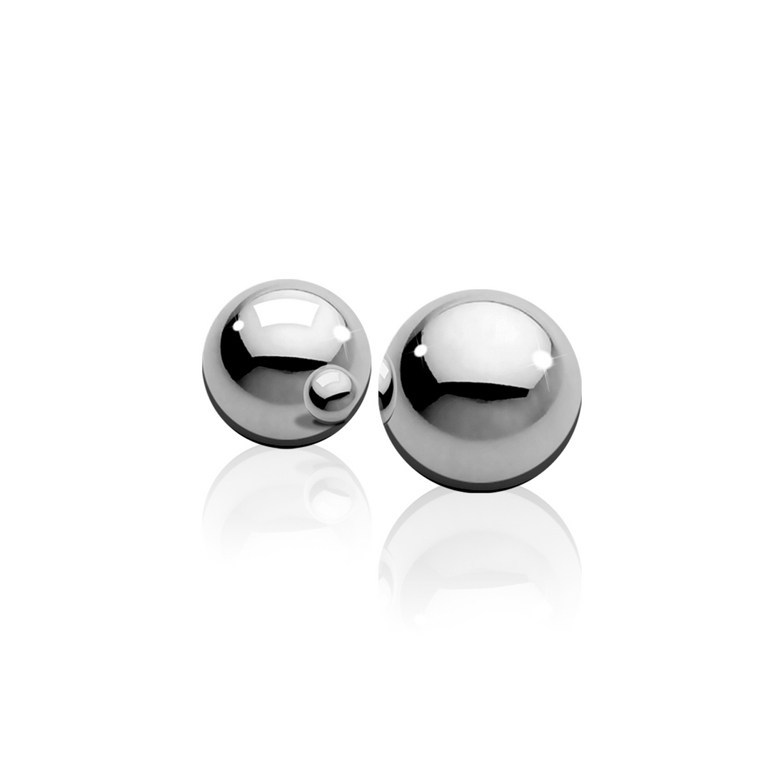 Palline vaginali Heavy Weight Ben Wa – argento | Ouch!