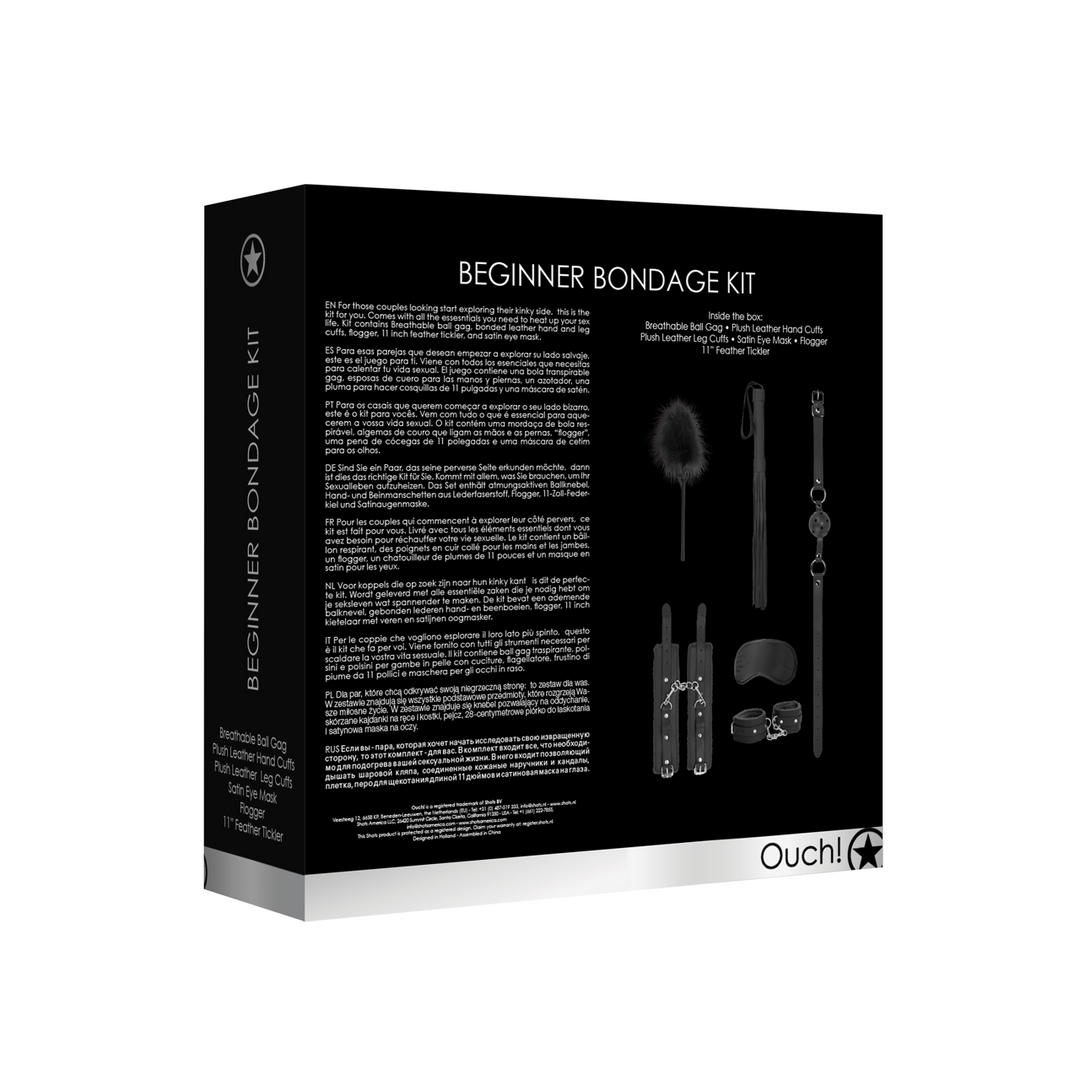 Bondage restraint Beginners – black | Ouch!