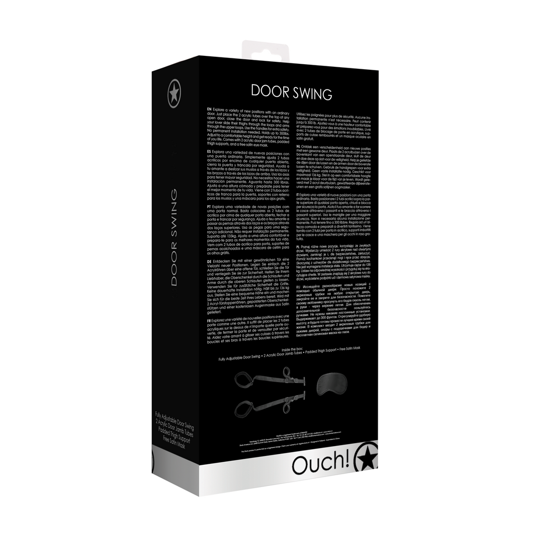 Costrizione bondage Door Swing – nera | Ouch!