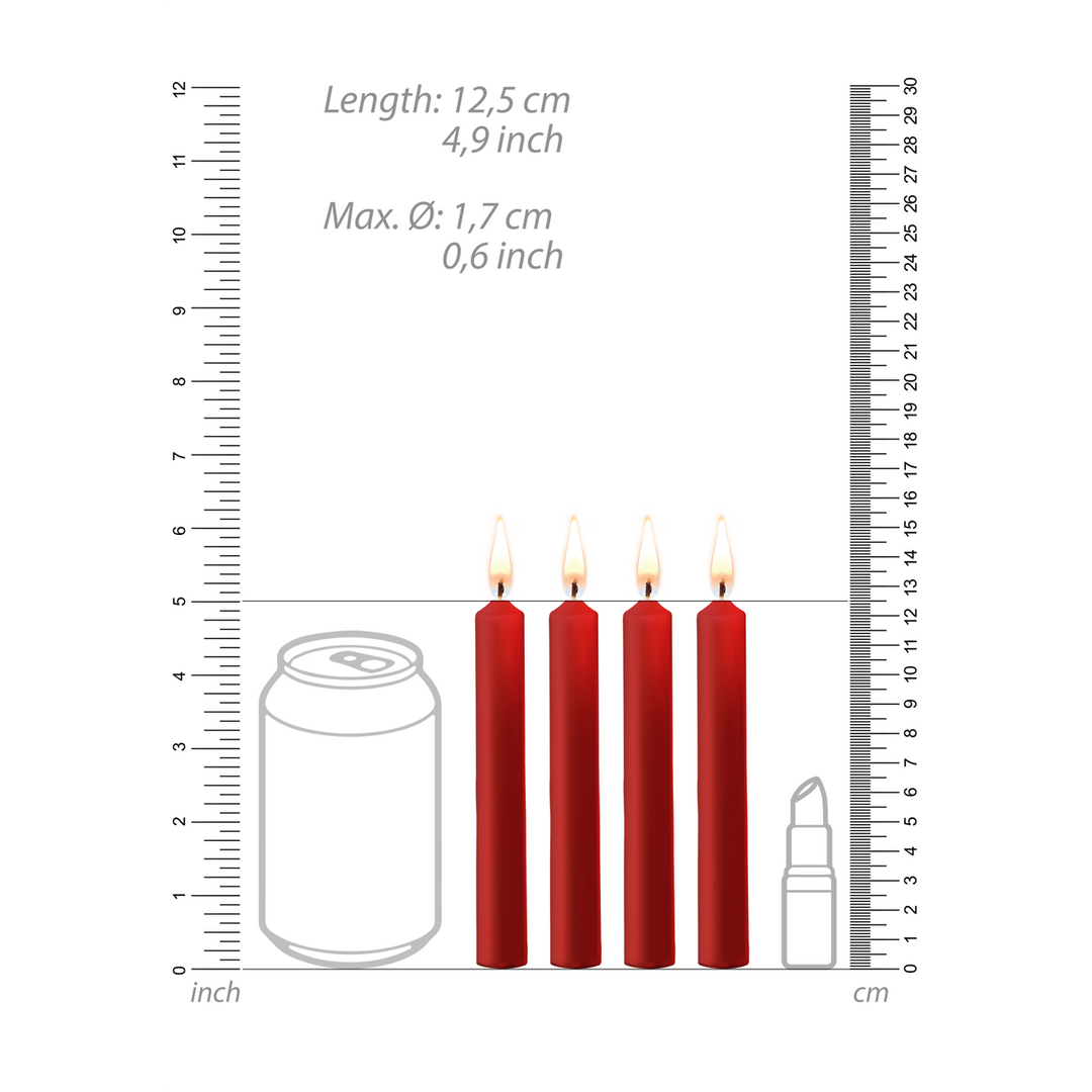 Prodotto per massaggio Teasing Wax Candles 12.5 cm | Ouch!