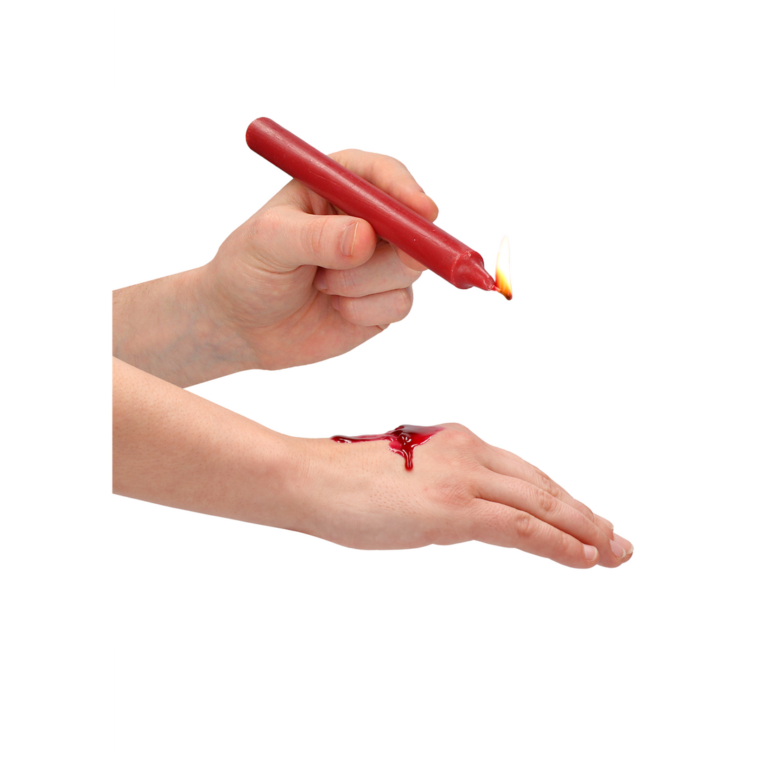 Prodotto per massaggio Teasing Wax Candles 18 cm | Ouch!