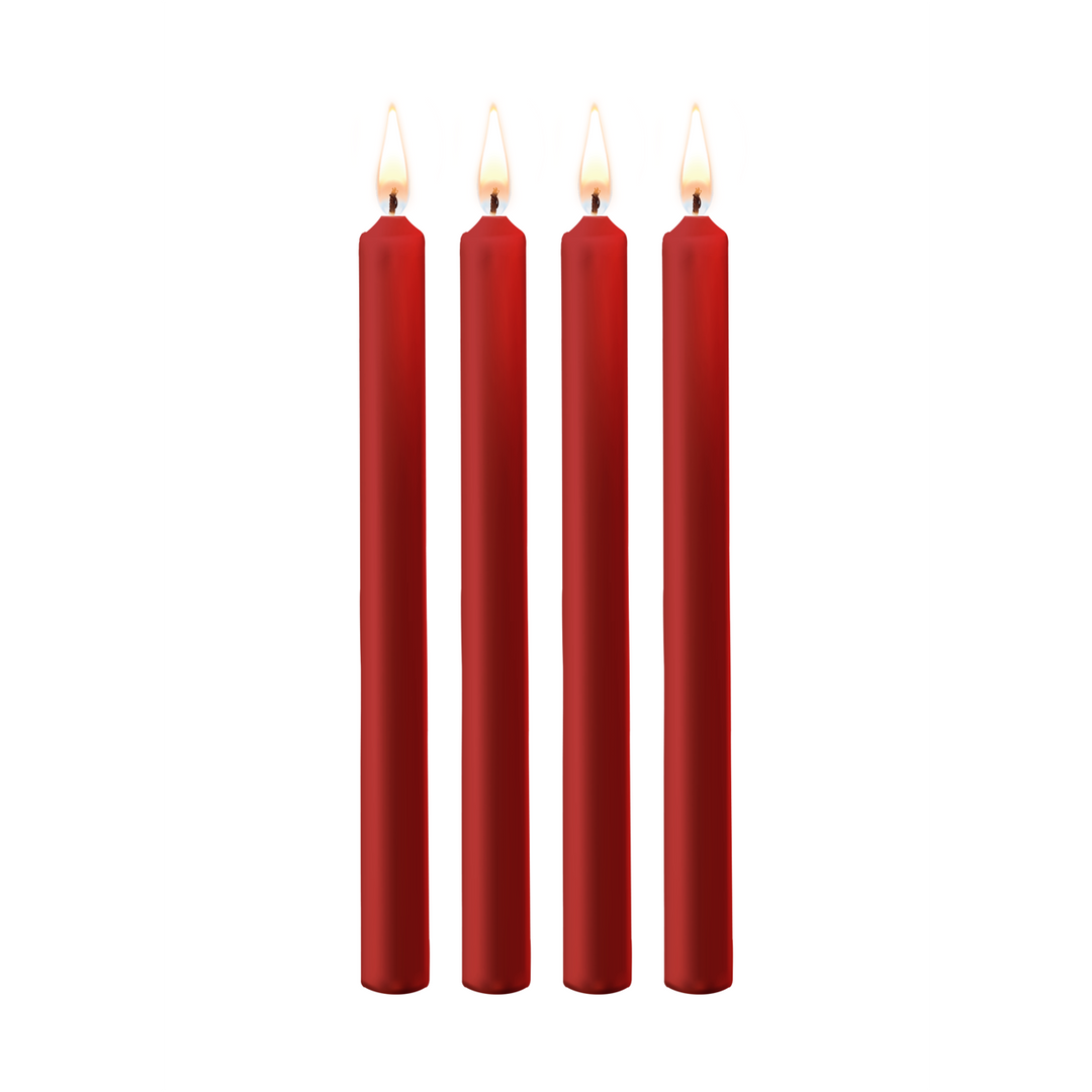 Prodotto per massaggio Teasing Wax Candles 18 cm | Ouch!