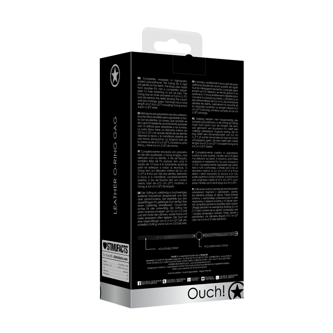 Acessório BDSM Wrapped – preto | Ouch!