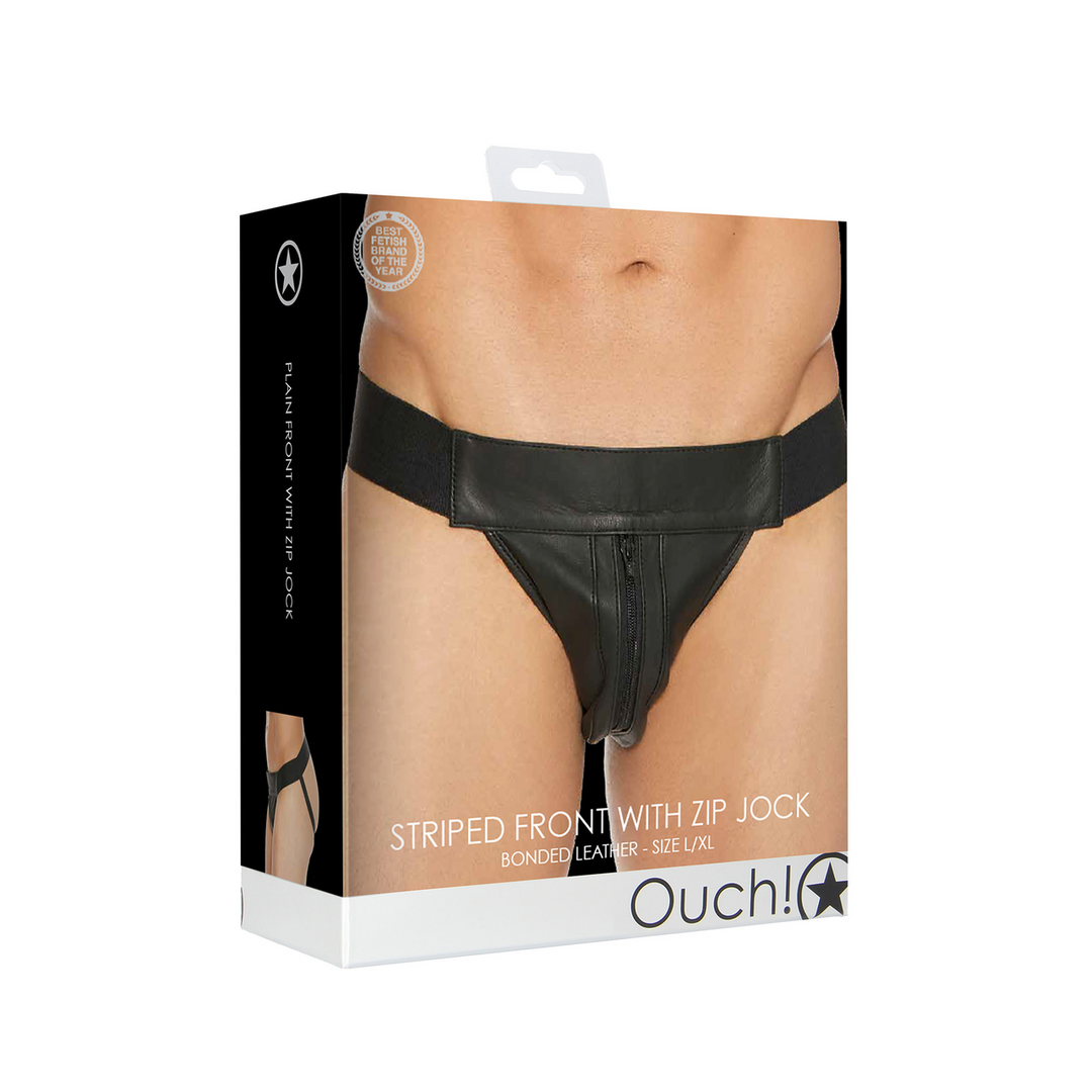 Jockstrap Simple Devant Zippé - L/XL