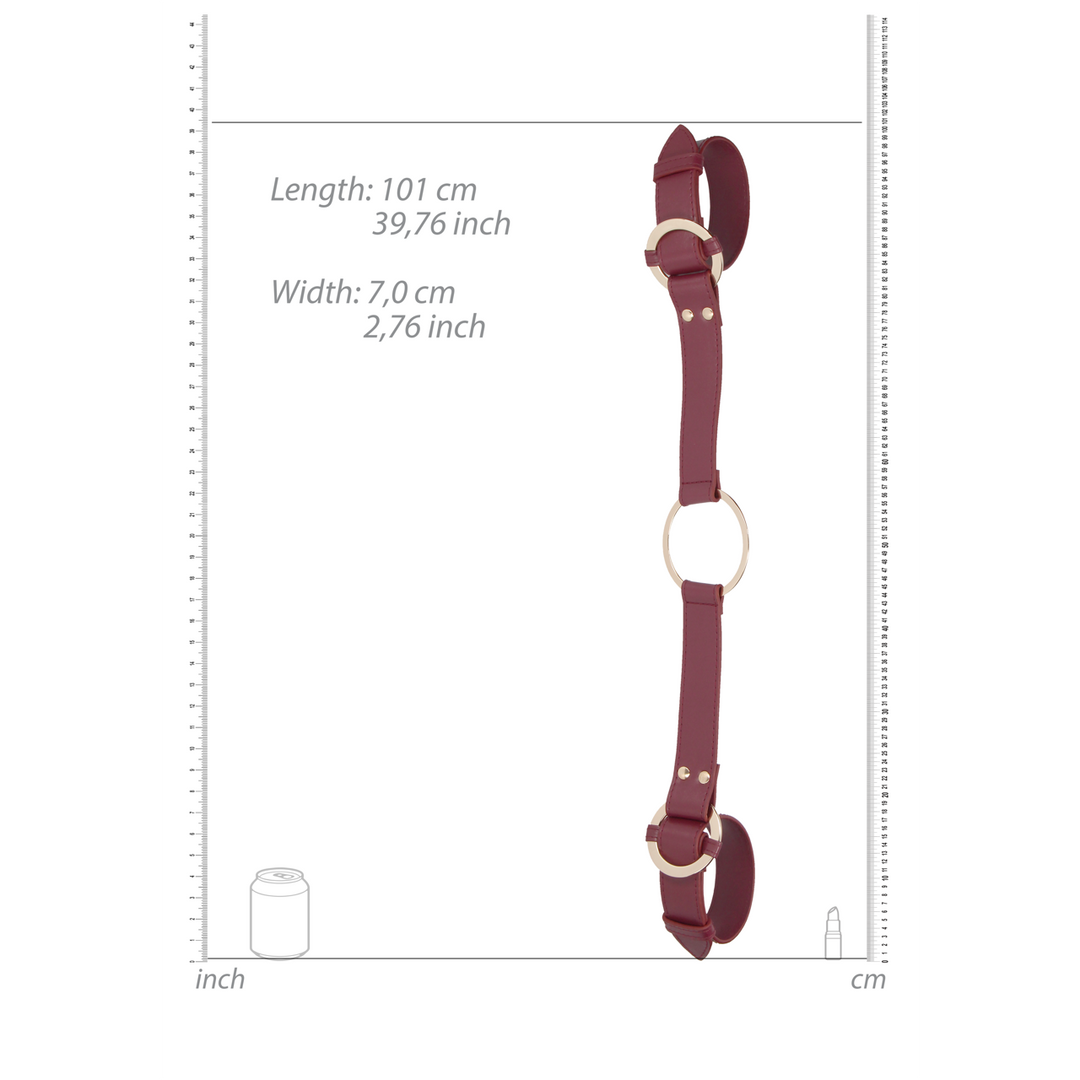 Handschellen Handcuff with Connector – rot | Ouch!