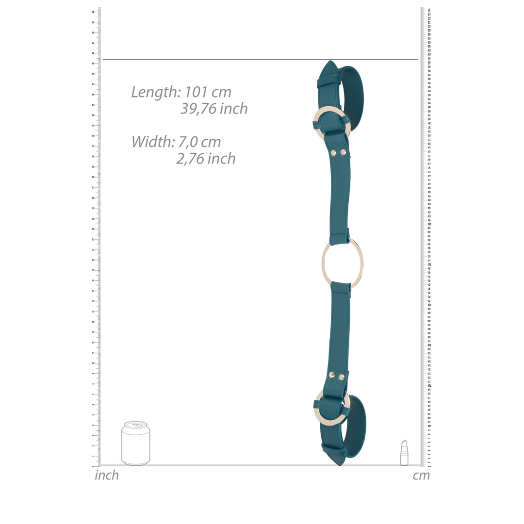 Bilincs Handcuff with Connector – zöld | Ouch!