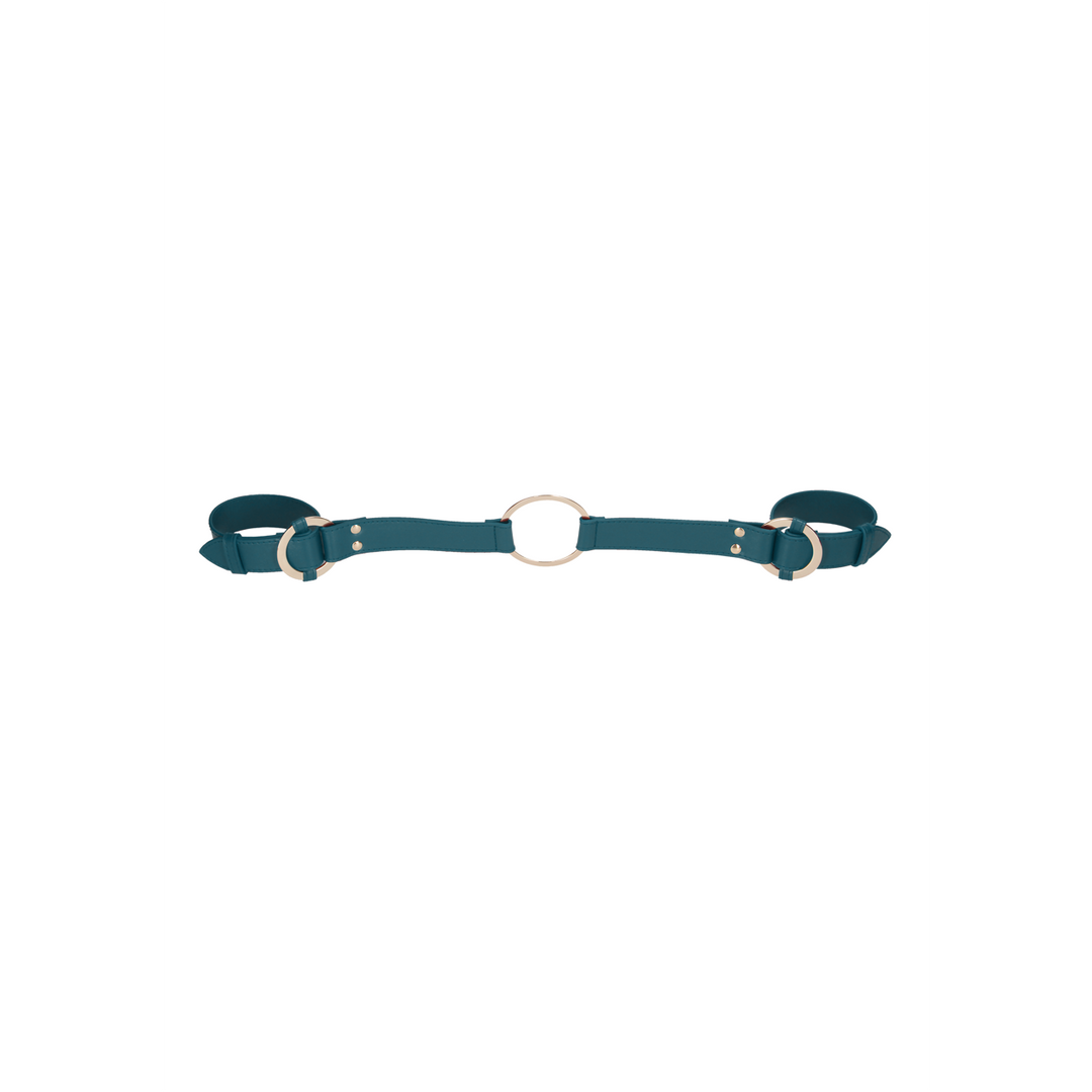 Bilincs Handcuff with Connector – zöld | Ouch!