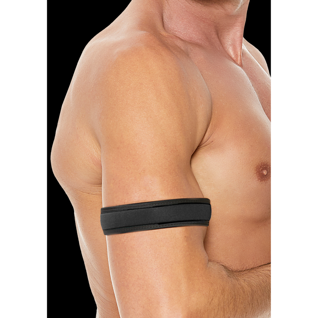 Costume Neoprene Bracelets – black 41.2 cm | Ouch!
