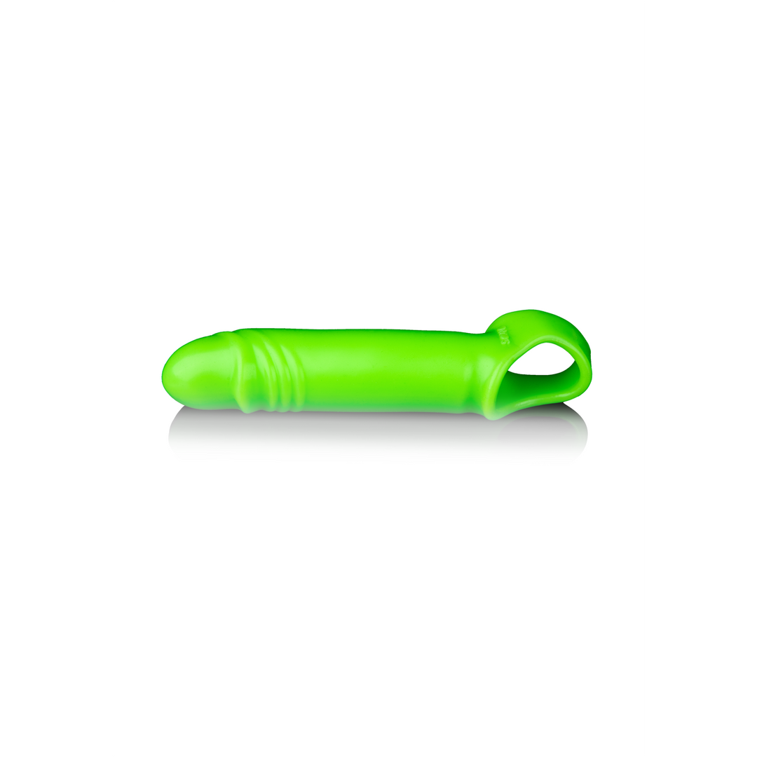 Atadura bondage Smooth Stretchable Sheath – con calor, fosforescente, verde | Ouch!