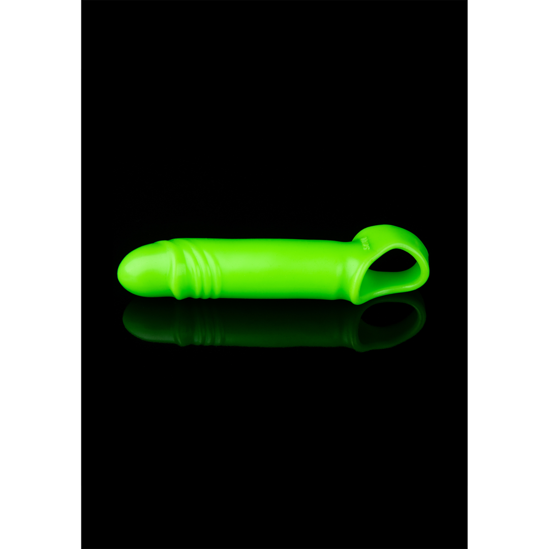 Atadura bondage Smooth Stretchable Sheath – con calor, fosforescente, verde | Ouch!