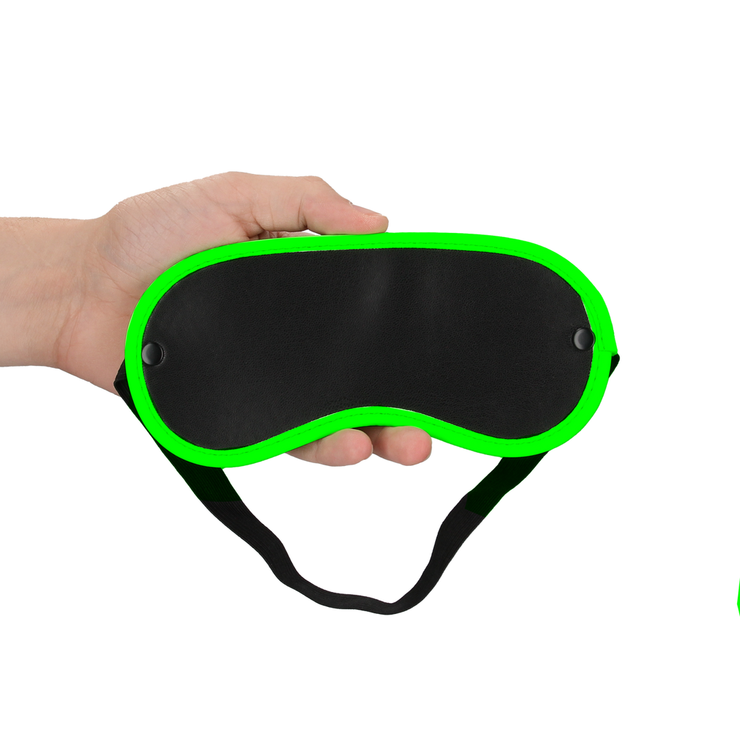 Máscara Eye – fosforescente, verde | Ouch!