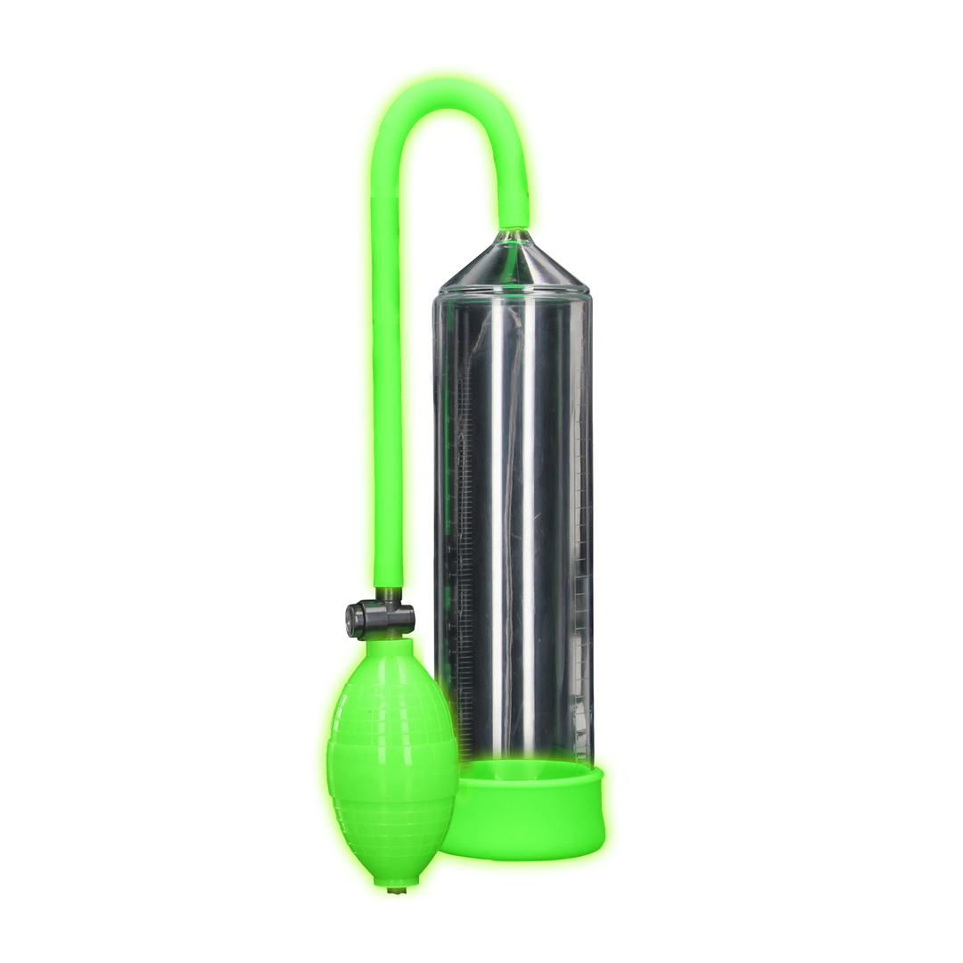 Bomba de pene – fosforescente, verde | Ouch!