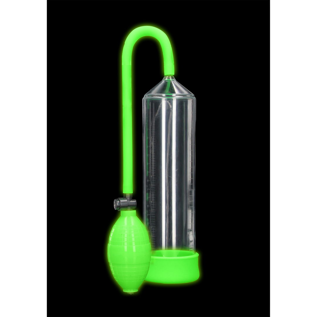 Bomba de pene – fosforescente, verde | Ouch!