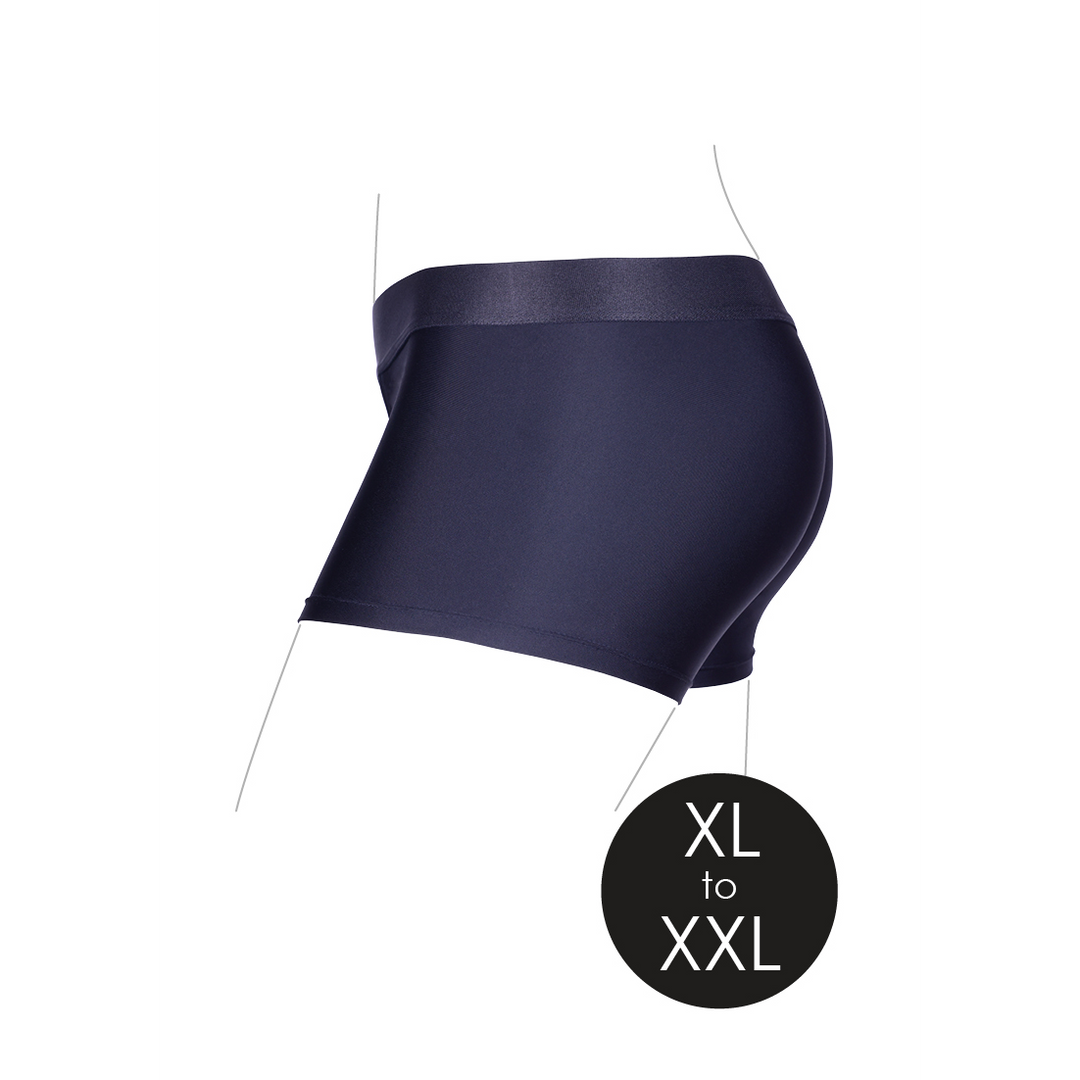 Arnés strap-on 10 velocidades – negro OU825BLKXLXXL1 | Ouch!