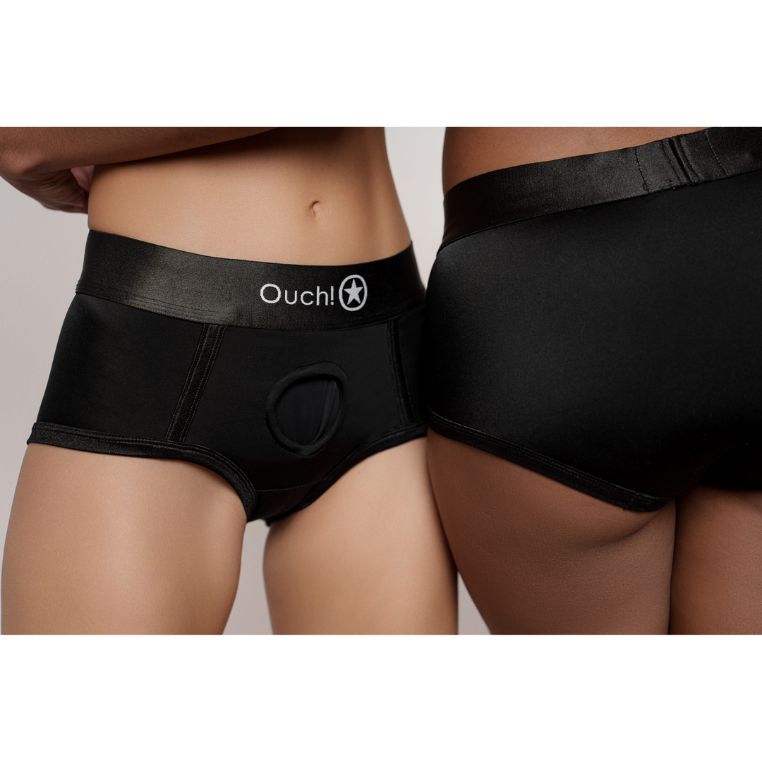 Strap-on 10 speeds – black OU826BLKXSS1 | Ouch!
