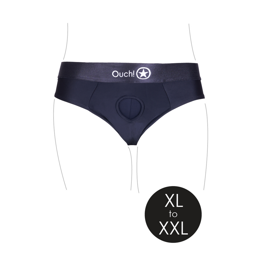 Strap-on Removable 10 speeds – black OU830BLKXLXXL1 | Ouch!