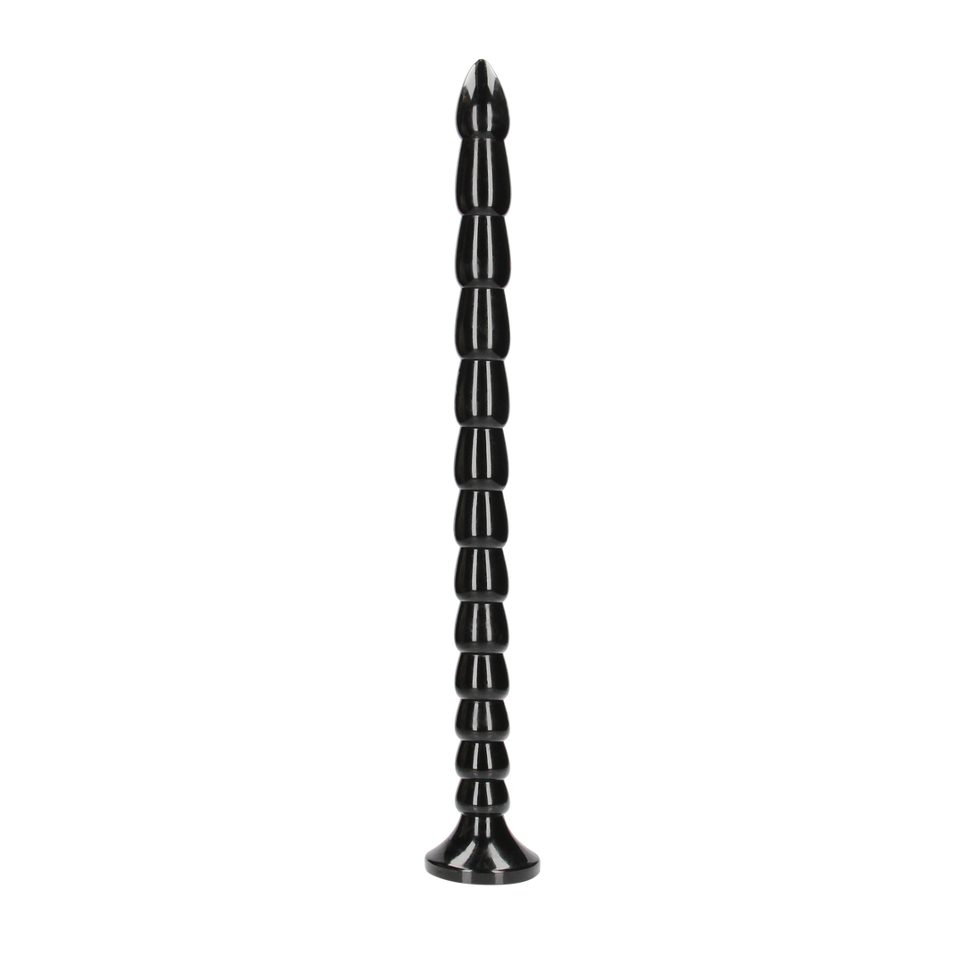 Estimulador de clítoris Stacked Snake 54.9 cm – negro | Ouch!