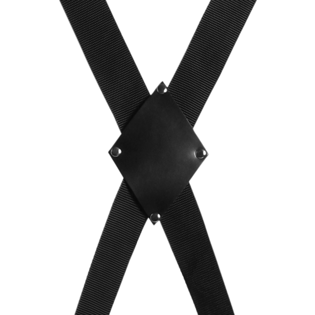 Atadura bondage Over the Door Cross – negra | Ouch!
