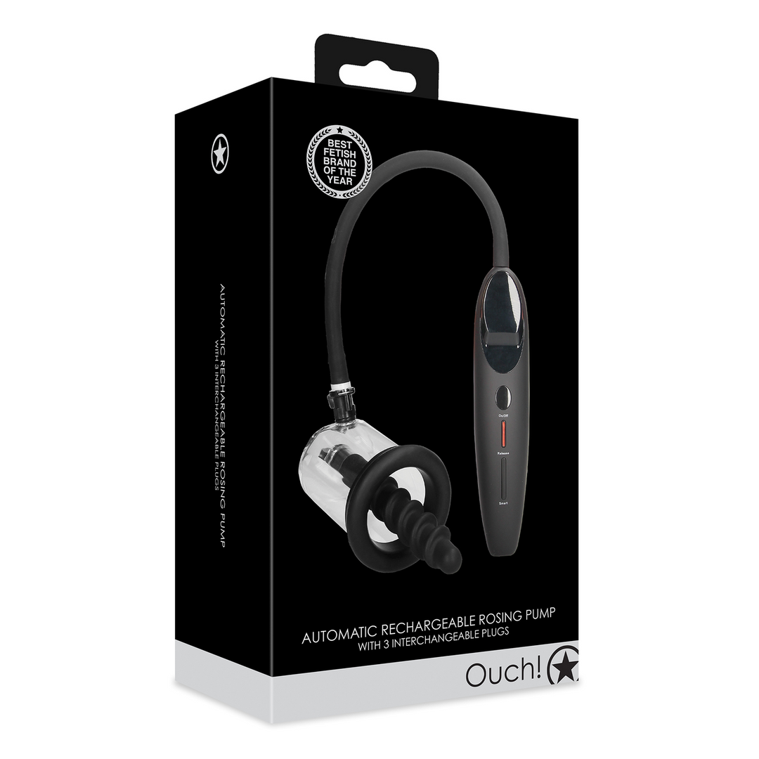 Pompe d'arrosage automatique rechargeable - Noire