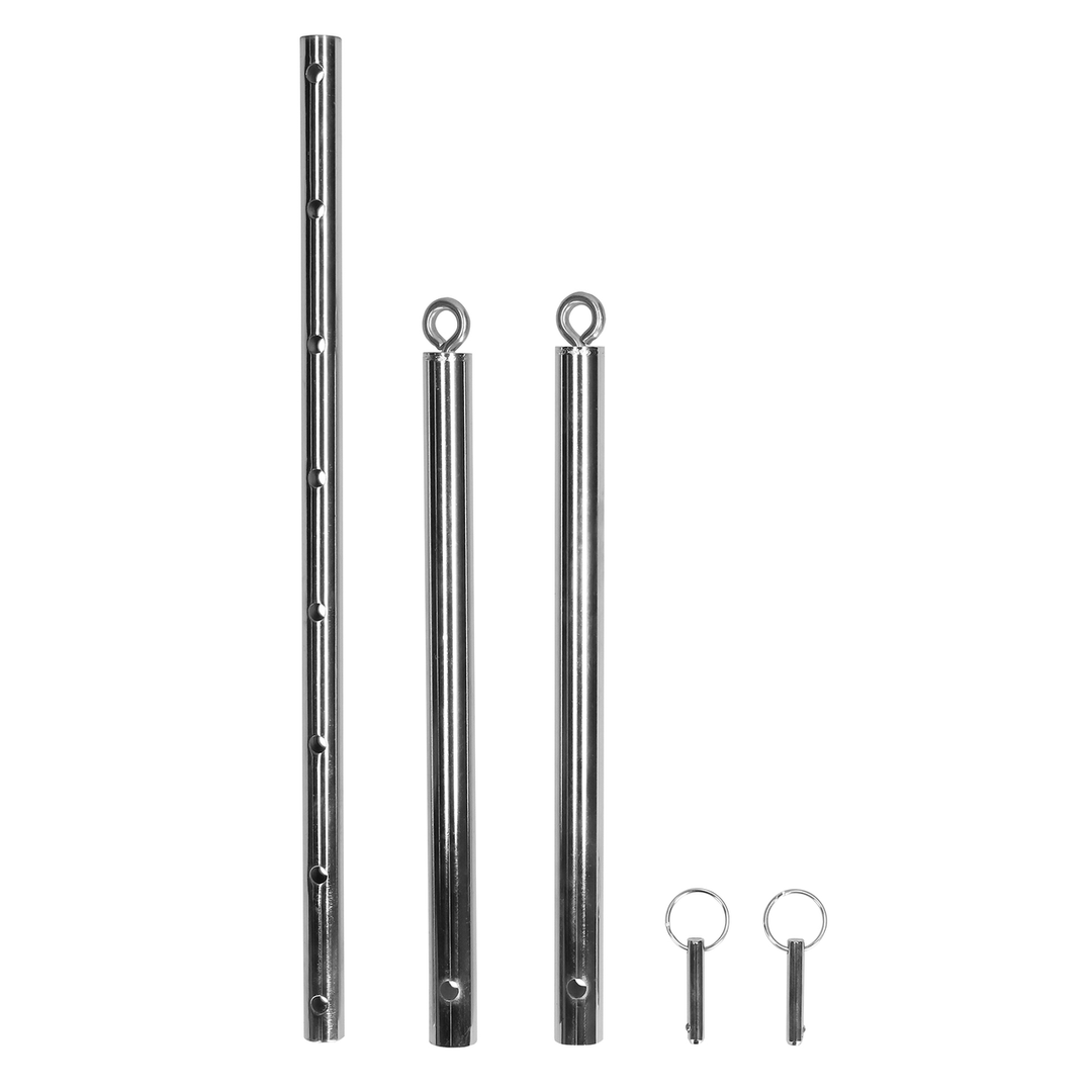 Costrizione bondage Spreader Bar – argento