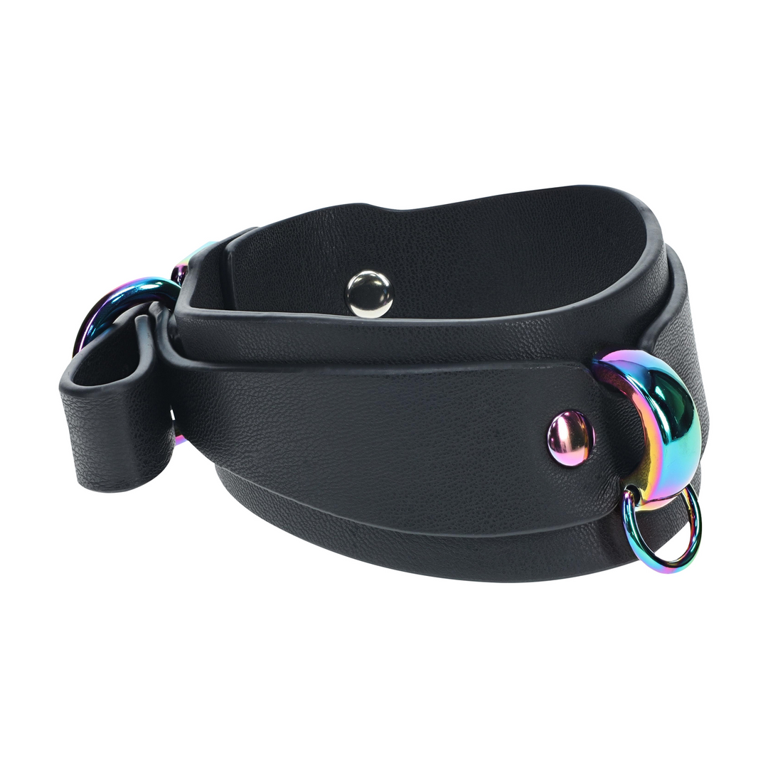 Menottes Venice Leg Cuffs – noire | Ouch!