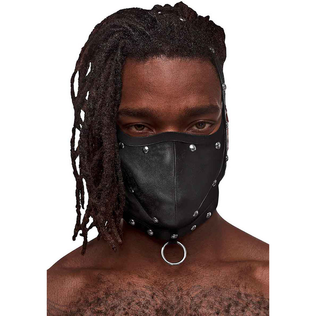 Triton - Masque avec sangle de cou et anneau frontal réglables - Taille unique - Noir
