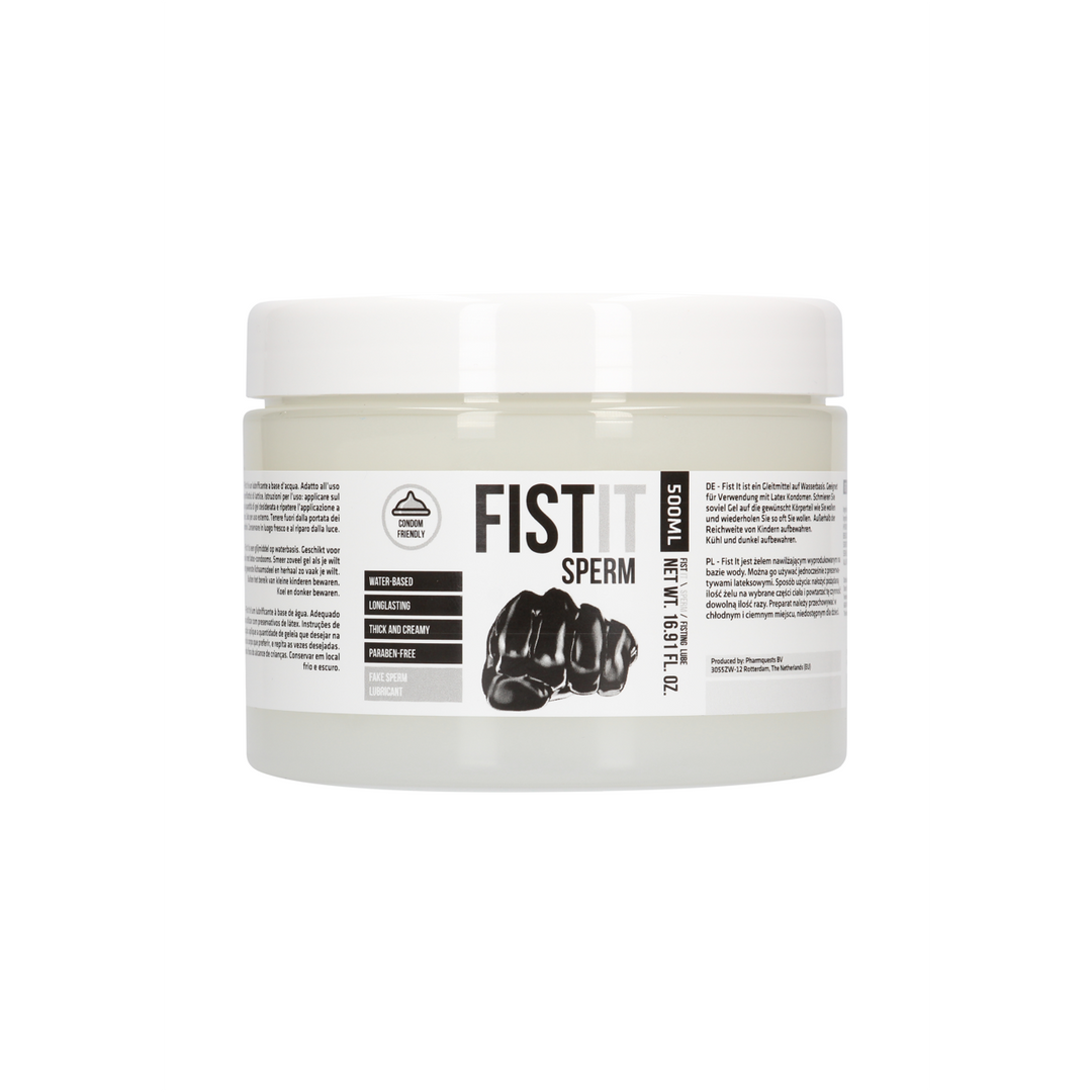 Lubrificante Sperm 500 ml – a base d'acqua 7.5 cm | Fist It