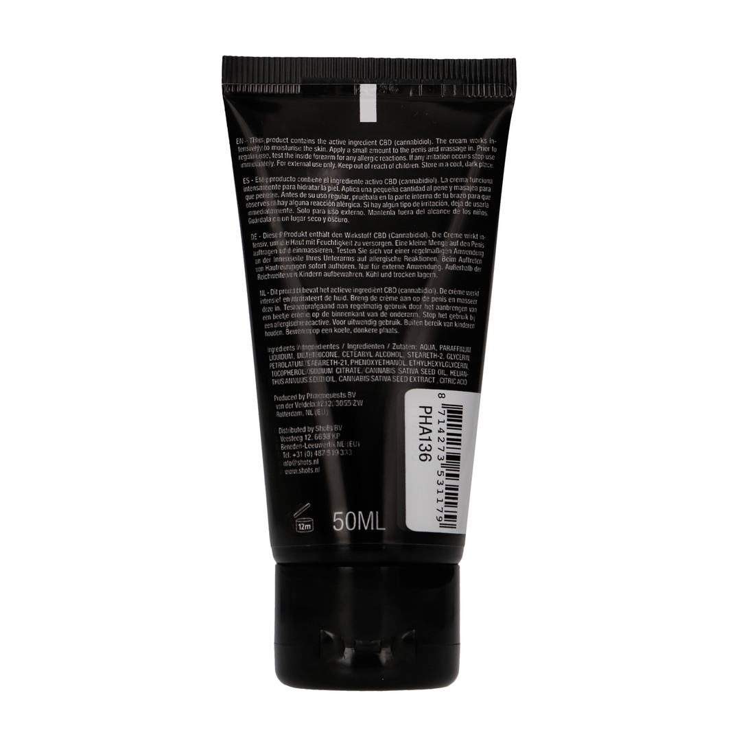 Étrend-kiegészítő CBD Cannabis Masturbation 50 ml 10.5 cm | Pharmquests