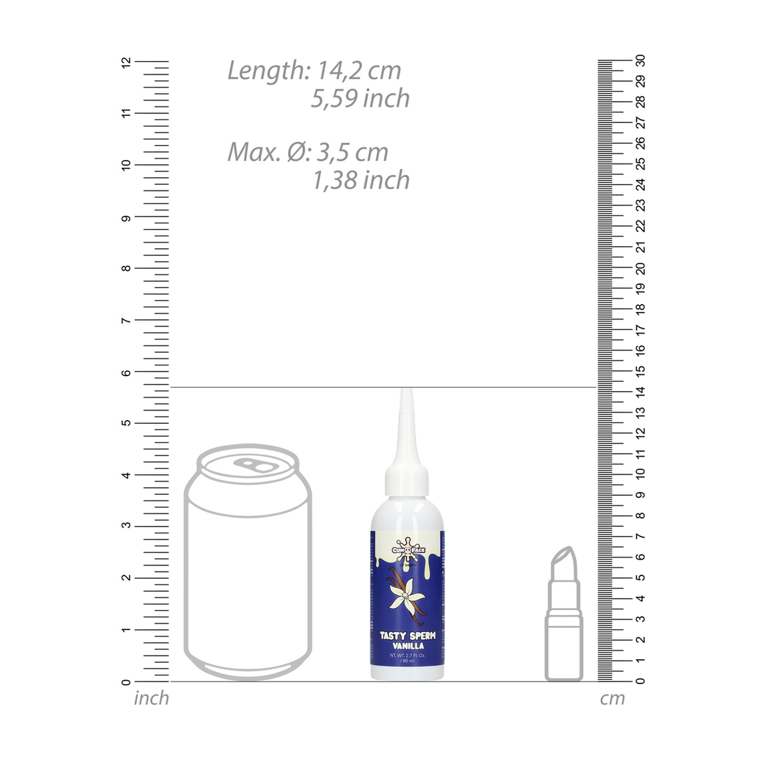 Nahrungsergänzung Vanilla Tasty Sperm 80 ml | Cum Face