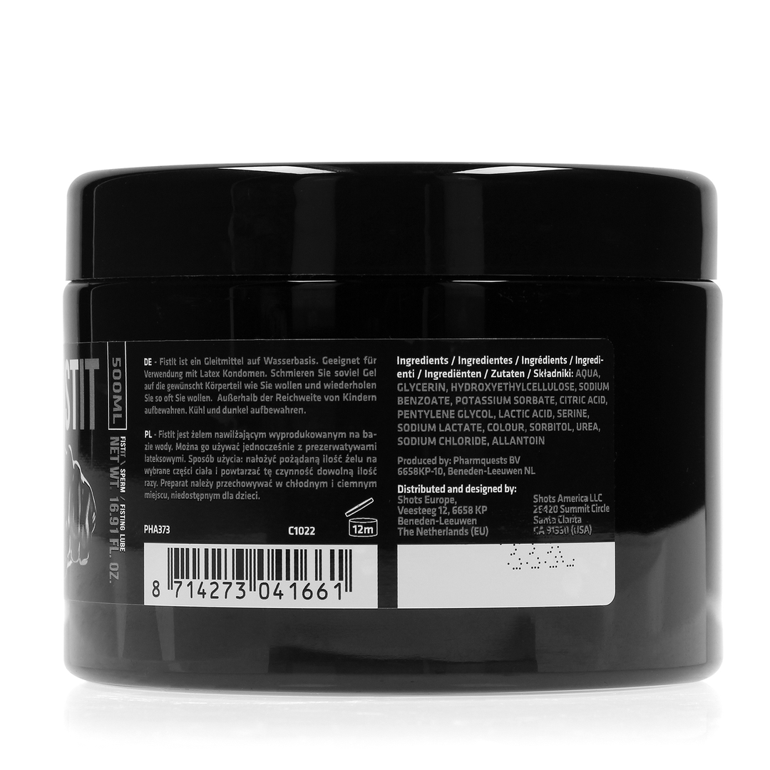 Lubrificante Sperm 500 ml – à base de água 10.2 cm | Fist It