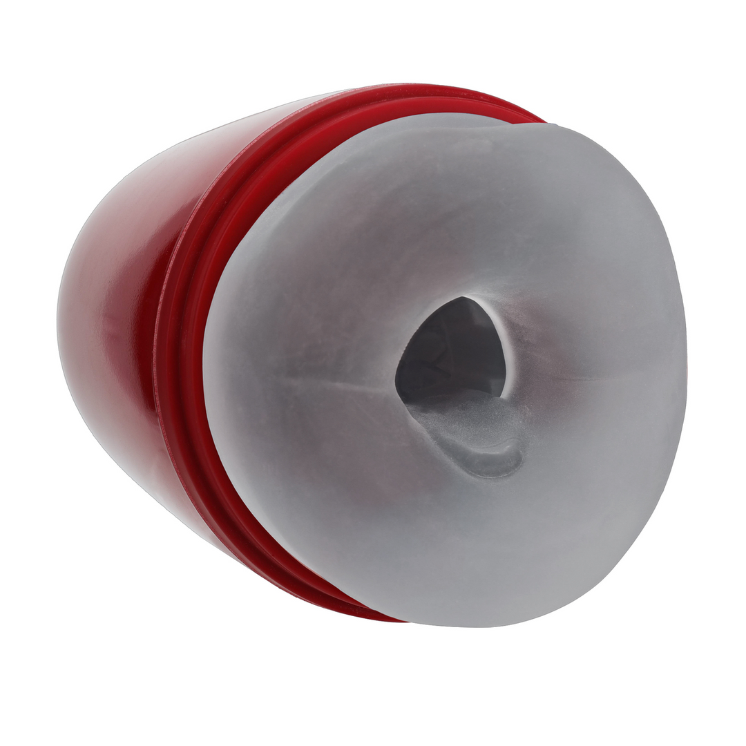 Pulsar - Pompe de masturbation à aspiration par pression négative et vibrations - Rouge métallisé