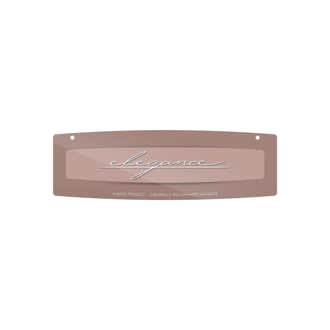 Materiale punto vendita Brand Sign – rosa | Elegance