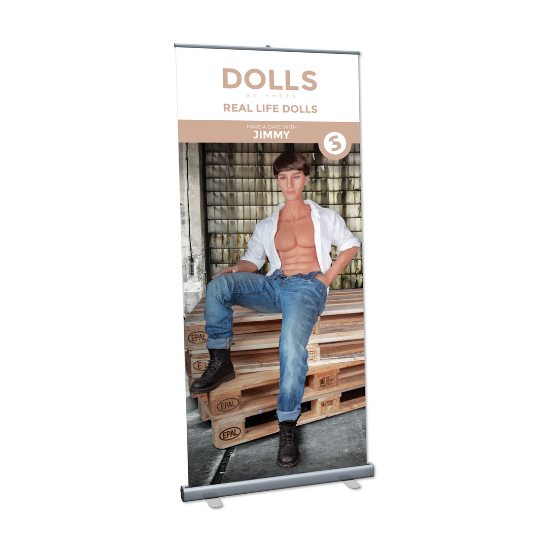 Material de ponto de venda Rollbanner Jimmy Dol008Fle – multicolor | Dolls