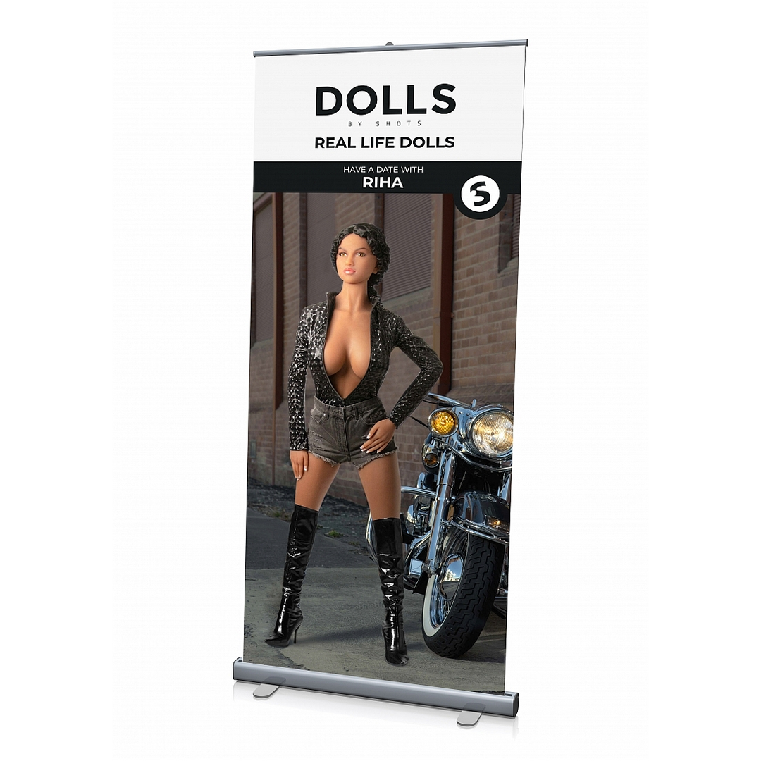 Material de ponto de venda Rollbanner Riha Dol019Fle – multicolor | Dolls