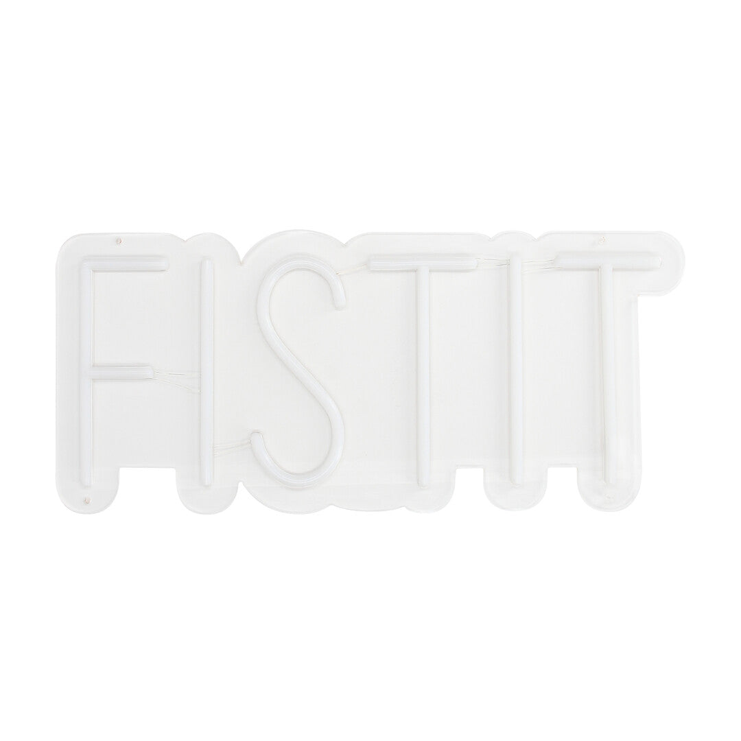 LED Neon Brand Sign - Fist It