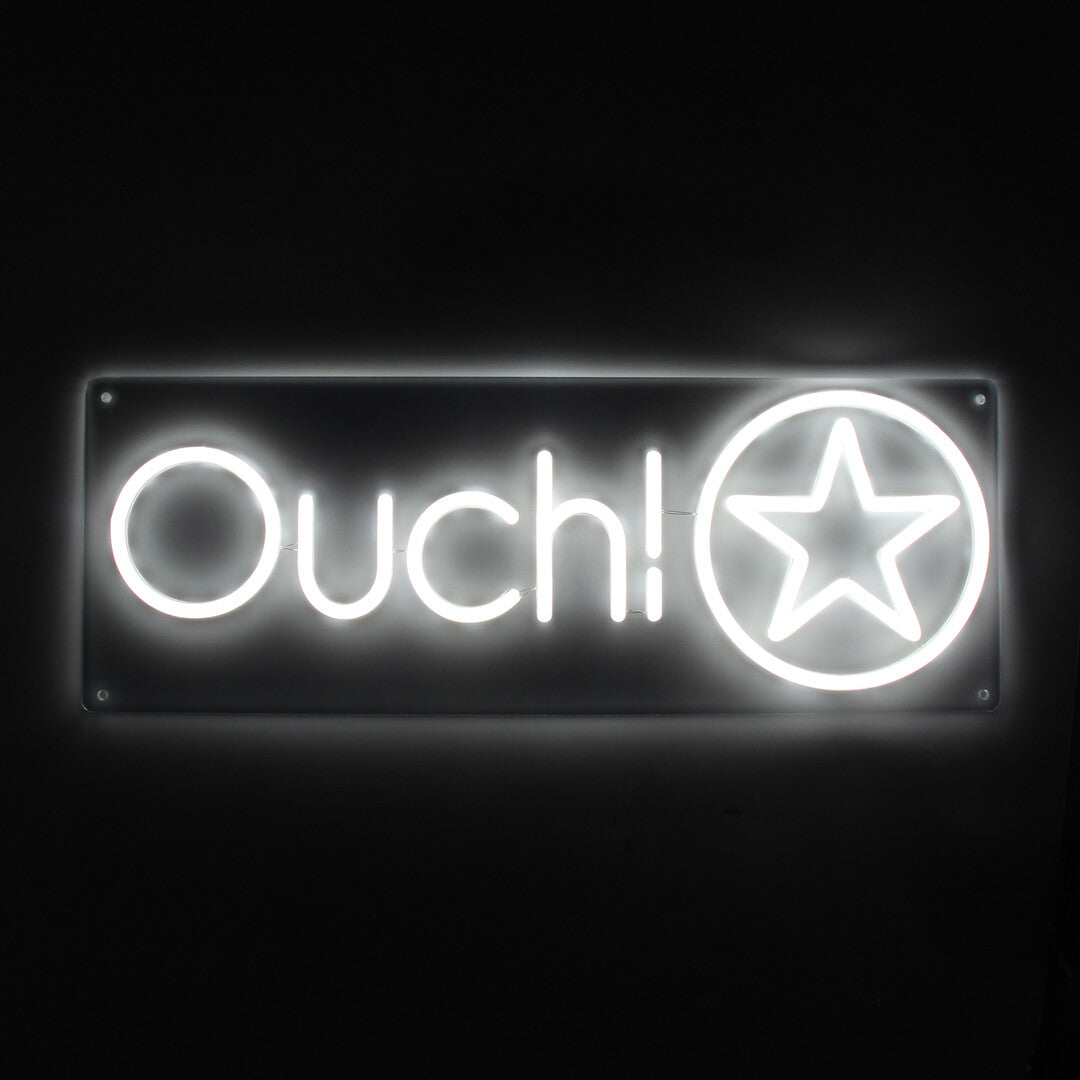 LED Neon Brand Sign - Ouch!