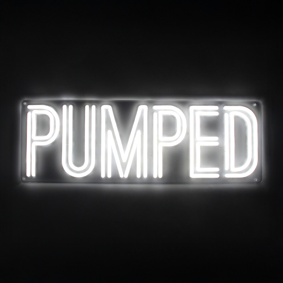 LED Neon Brand Sign - Pumped