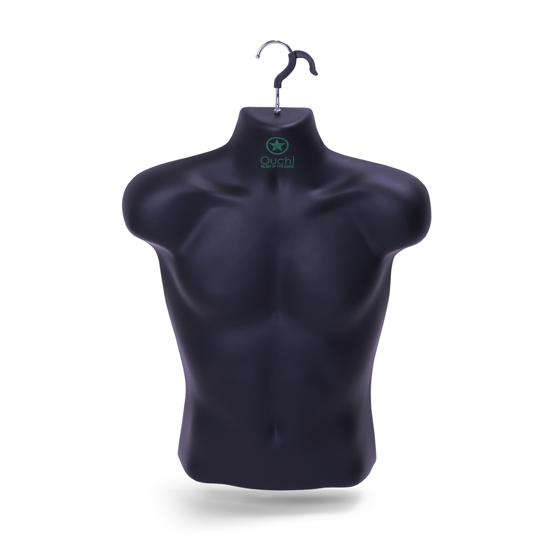 Masturbador Mannequin Torso 48 cm – negro POSOU006 | Ouch!