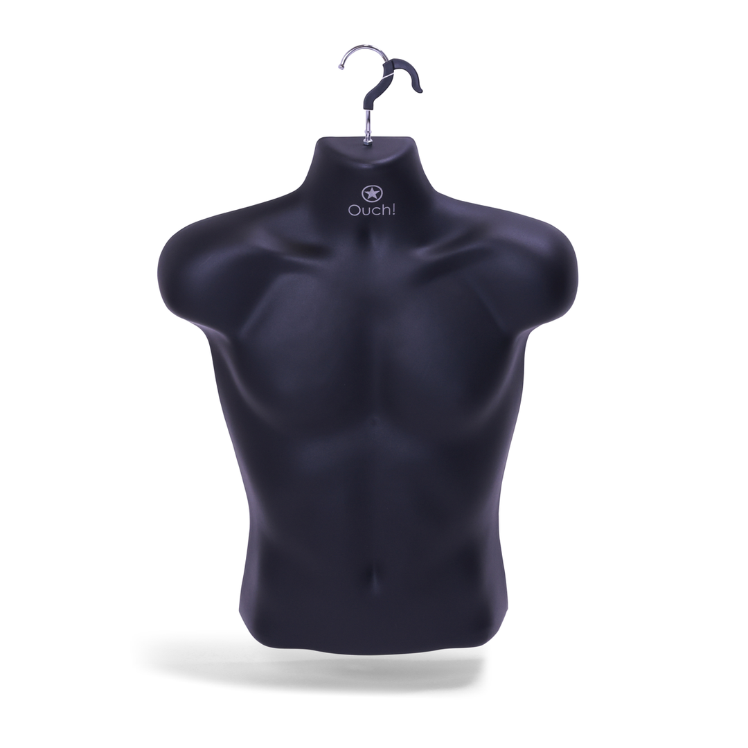 Masturbador Mannequin Torso 48 cm – negro POSOU011 | Ouch!